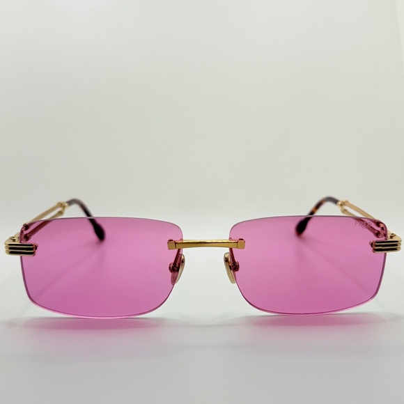 FRED FG40040U 30Y Rimless Gold/Pink Sunglasses 58□16 150 main image 16